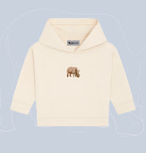 Load image into Gallery viewer, AMES SPECIAL EDITION - WHITE RHINO HOODIE / BABIES