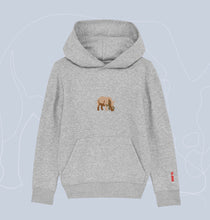 Load image into Gallery viewer, WHITE RHINO HOODIE / KIDS