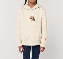 Load image into Gallery viewer, AMES SPECIAL EDITION - WHITE RHINO HOODIE / KIDS