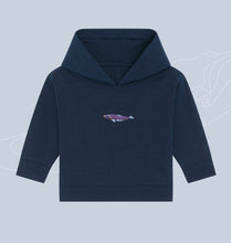 Load image into Gallery viewer, NORTH ATLANTIC RIGHT WHALE HOODIE / BABIES