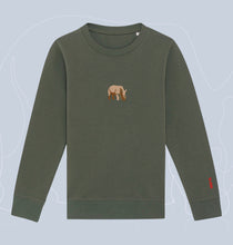 Load image into Gallery viewer, WHITE RHINO SWEATSHIRT / KIDS