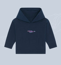 Load image into Gallery viewer, NORTH ATLANTIC RIGHT WHALE HOODIE / BABIES
