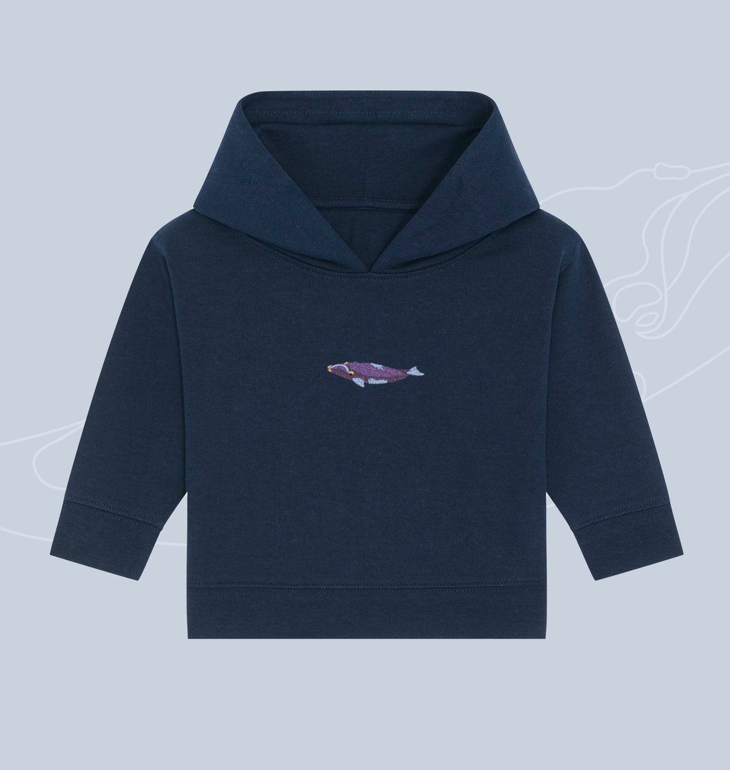 NORTH ATLANTIC RIGHT WHALE HOODIE / BABIES