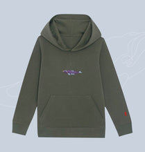 Load image into Gallery viewer, NORTH ATLANTIC RIGHT WHALE HOODIE / KIDS
