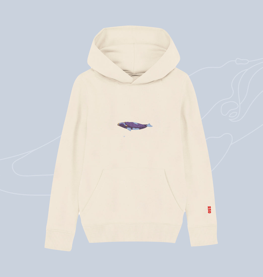 NORTH ATLANTIC RIGHT WHALE HOODIE / KIDS