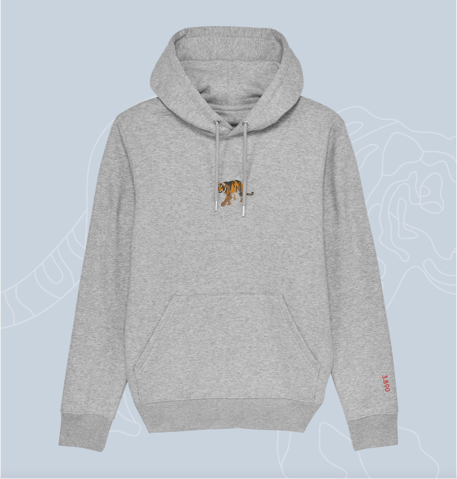 Tiger hoodie women's hotsell